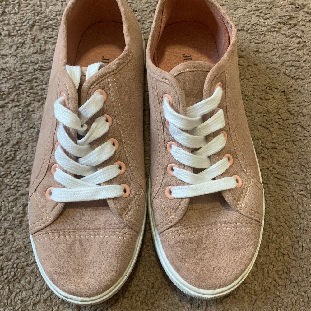 Pink Suede Shoes
